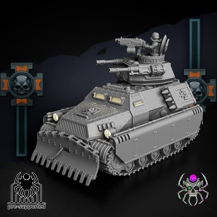 Ash Korps Autocannon Vehicle
