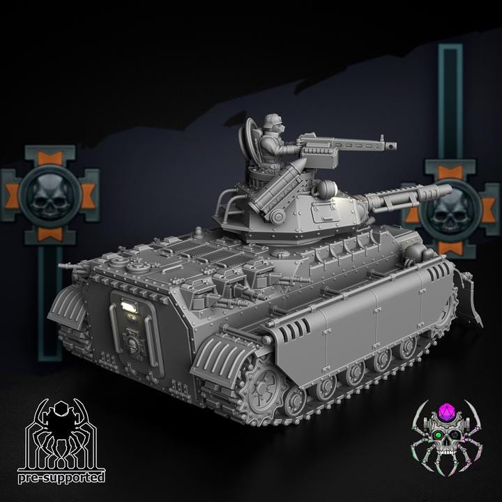 Ash Korps Chimeric Tank