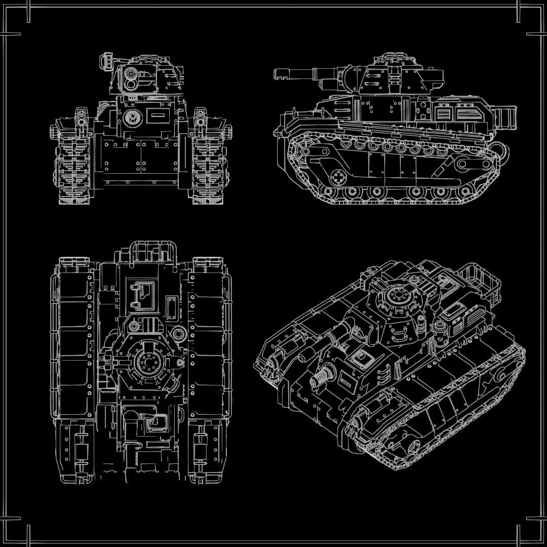 Space Panzer Main Battle Tank "Hippo"