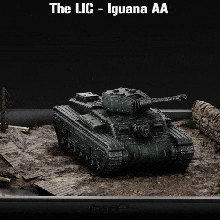 Flak Anti-Air Tank "Iguana"