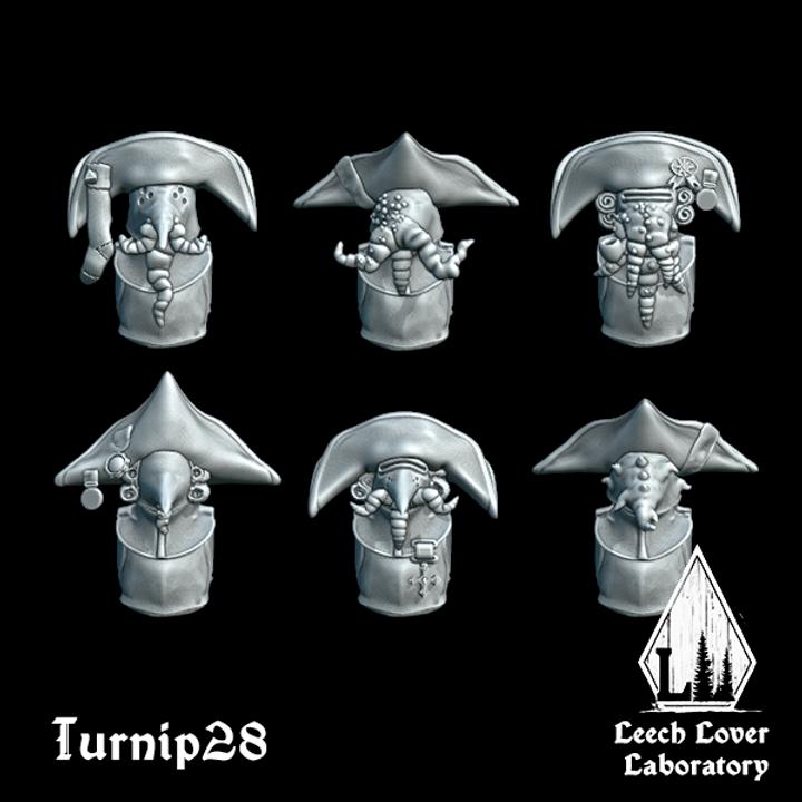 Gorgnard Torsos for Conversion & Kitbash - Set of 6