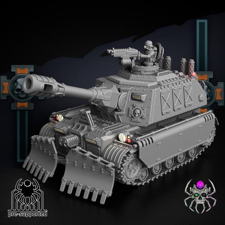 Ash Korps Assault Gun Tank