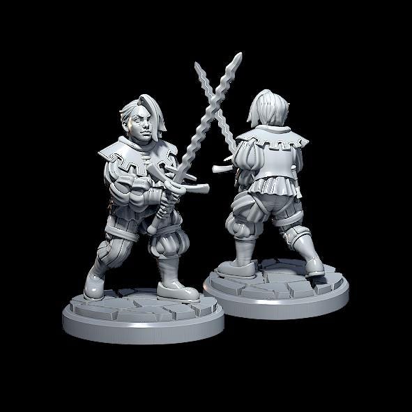 Empire Landsknecht Miniatures - Set of 8