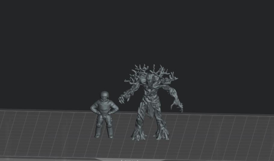 Treant Warriors / Dryad Treemen / Druidic Wildshape