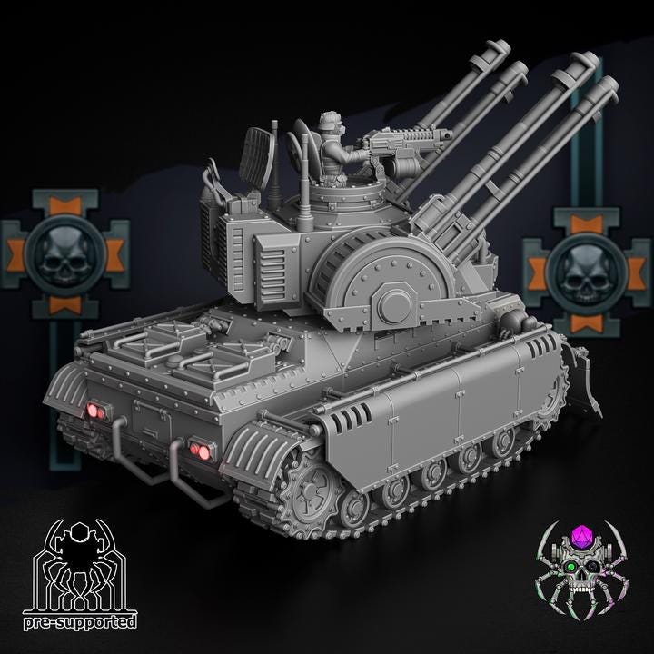 Ash Korps Flak Anti-Air Tank