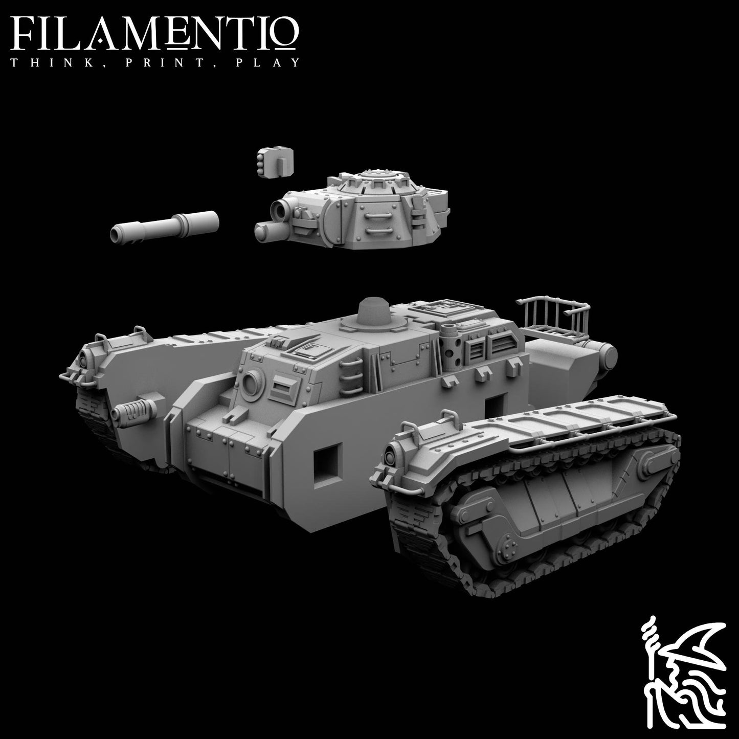 Space Panzer Main Battle Tank "Hippo"