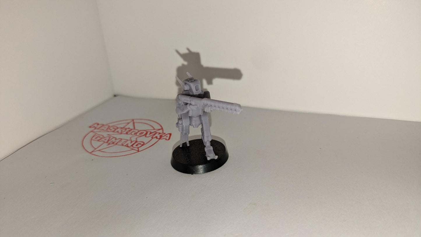 Space Communist Fire Team Infantry and Drones