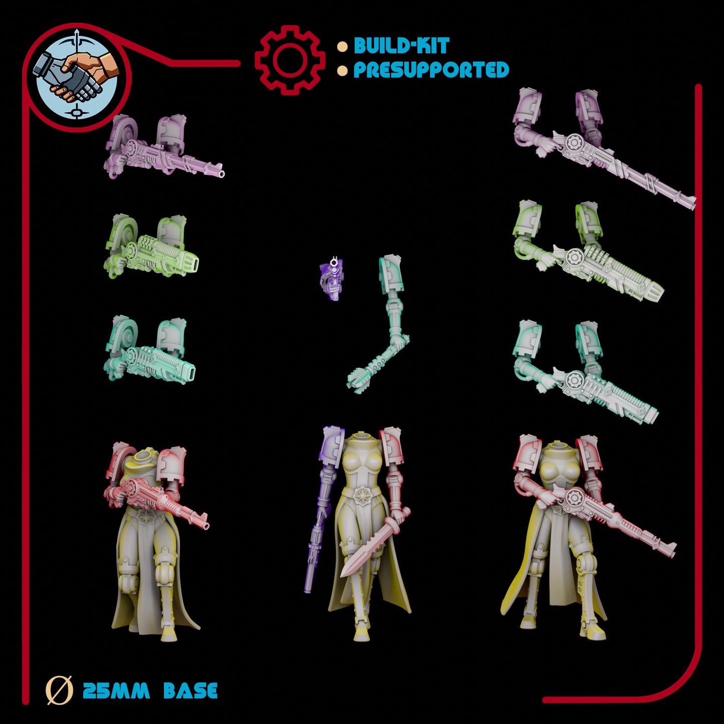 Female Machine Cult Vanguards