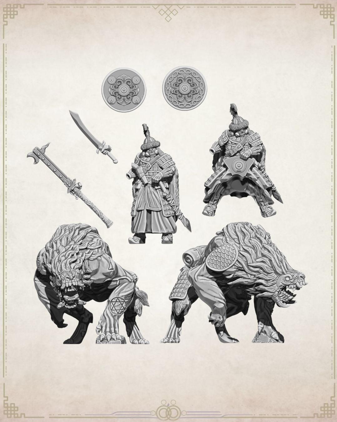 Iron Horde Noyan Warlord