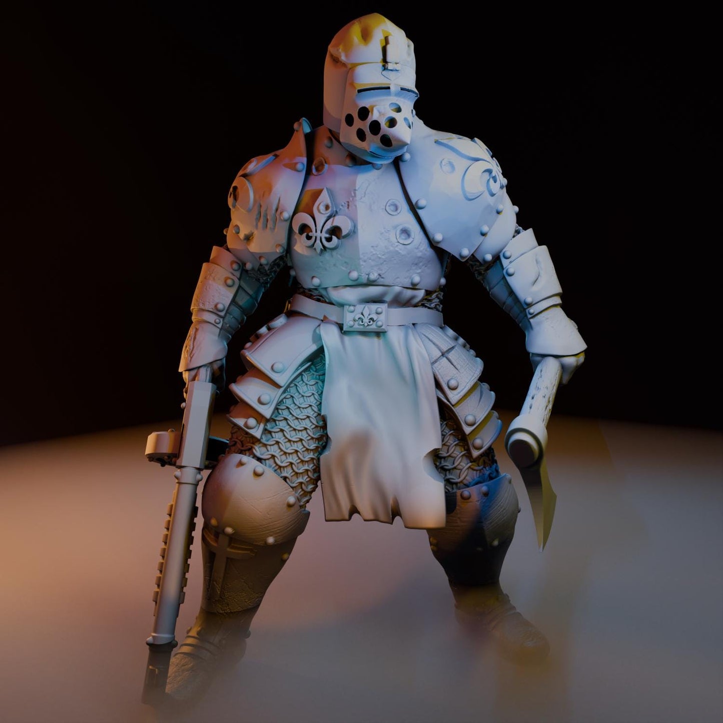 Screeching Trenchroamer - Heretic Court Chorister for Grimdark Trench Wargaming