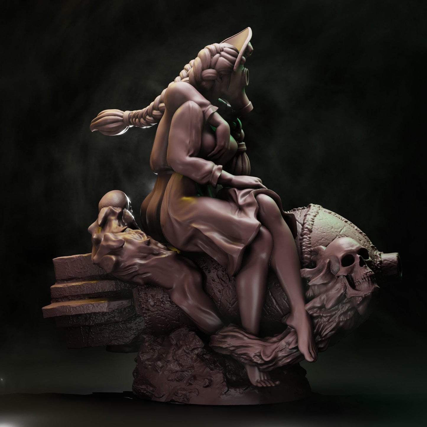 Coven of the Black Woods Bomb Witches miniature