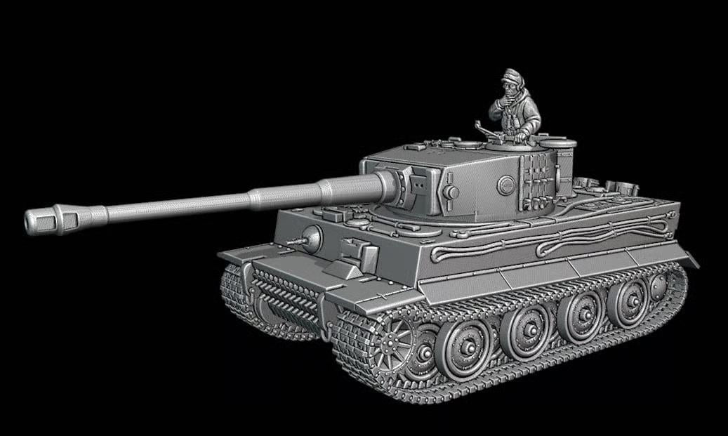 German WW2 Tiger I Panzer Tank