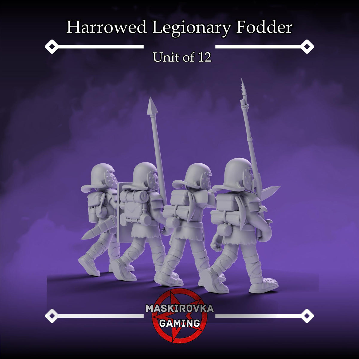 Harrowed Legion - Roman Inspired Fodder Infantry
