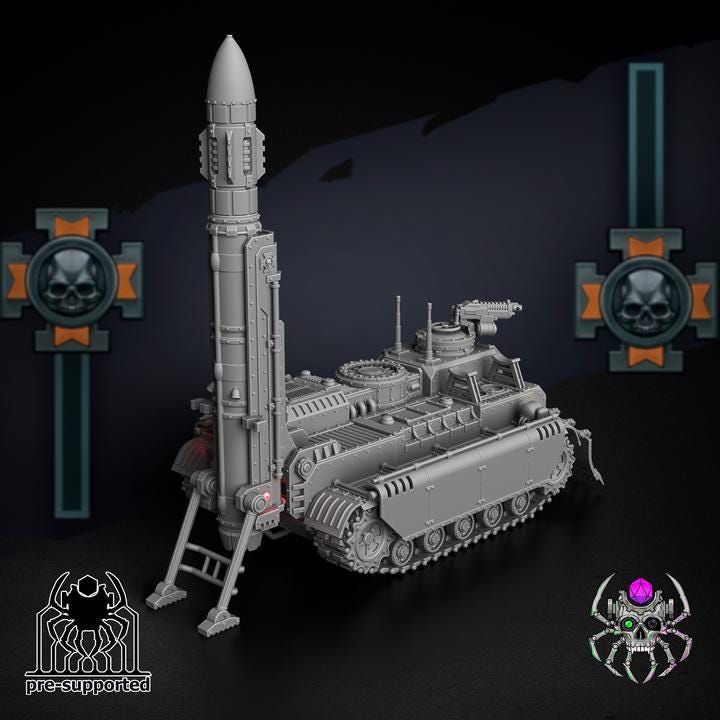 Ash Korps Ballistic Missile Tank