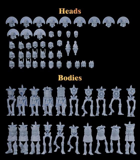 Egyptian Skeleton Warriors