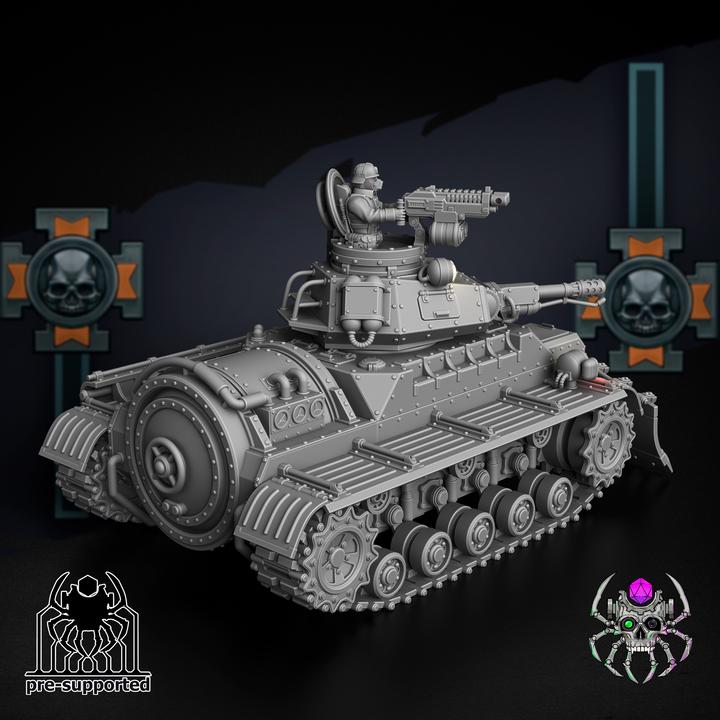 Ash Korps Flamethrower Anti-Infantry Tank