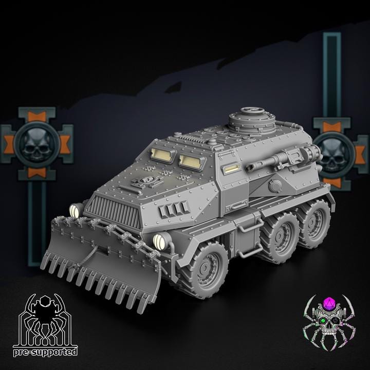 Ash Korps Autocannon Vehicle