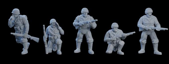US Army WWII American Infantry