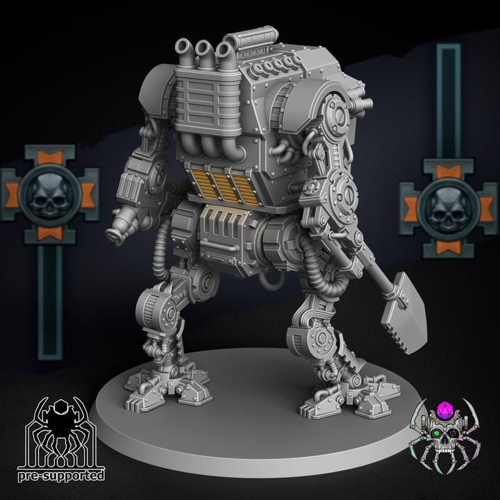 Ash Korps Walker Mech Sentinel