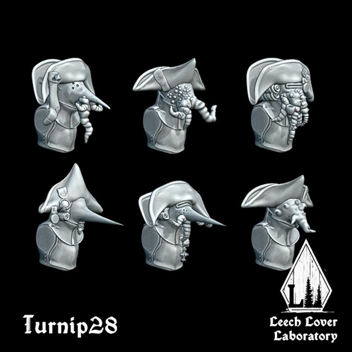Gorgnard Torsos for Conversion & Kitbash - Set of 6
