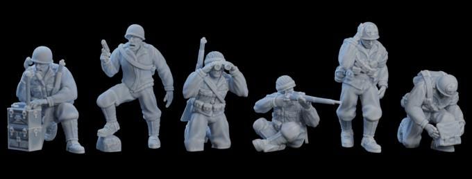 US Army WWII American Infantry