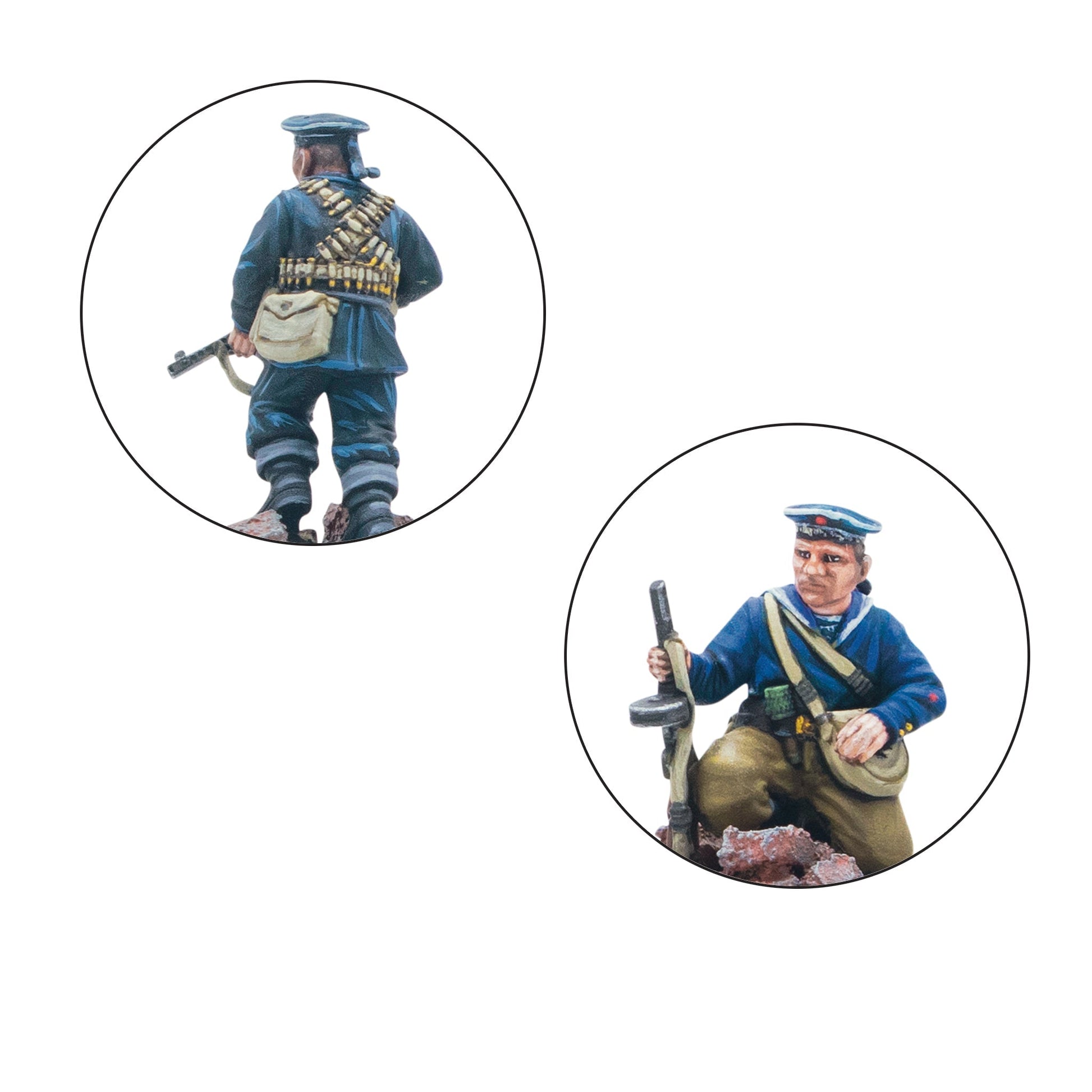 Soviet Naval Brigade Veteran Squad models