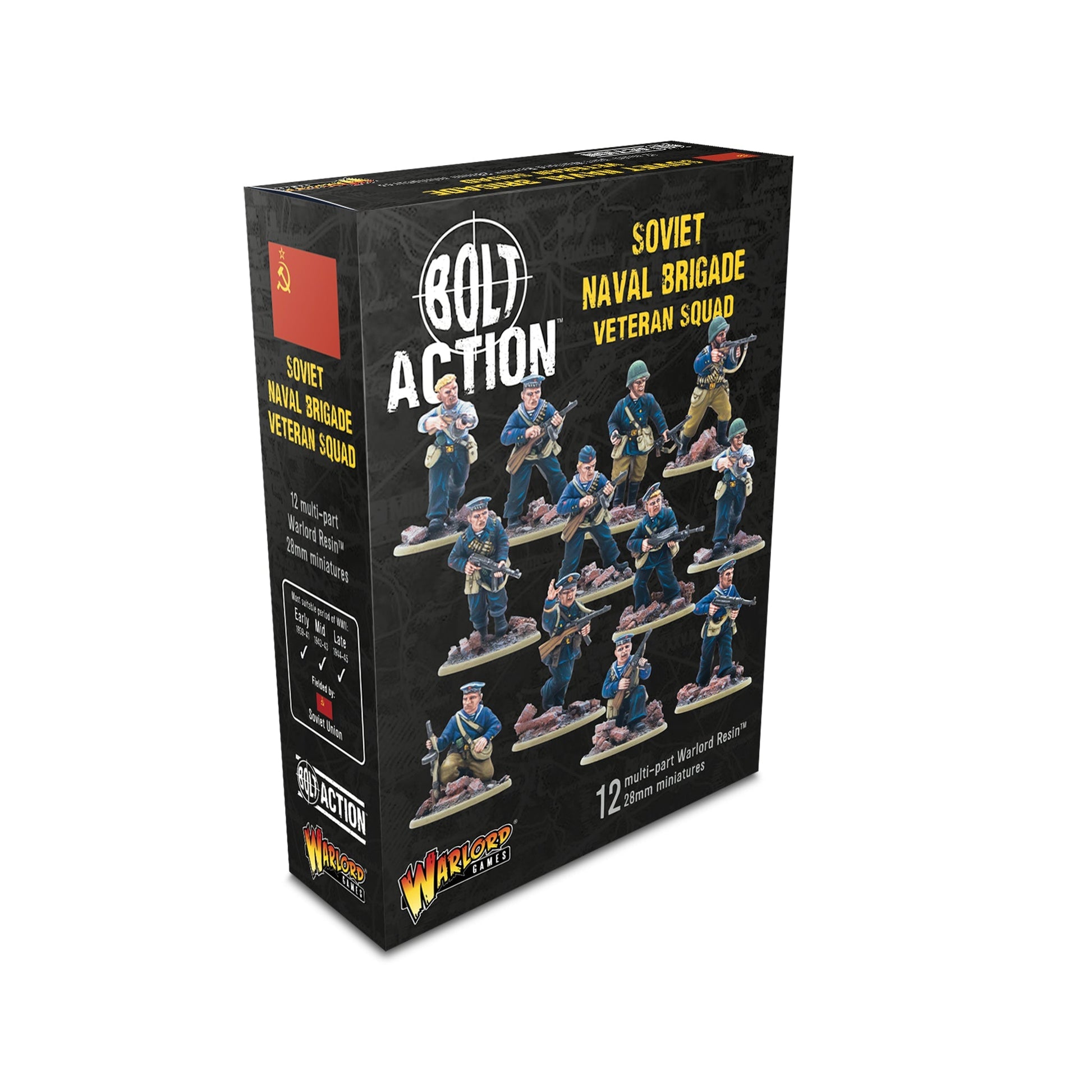 Soviet Naval Brigade Veteran Squad models