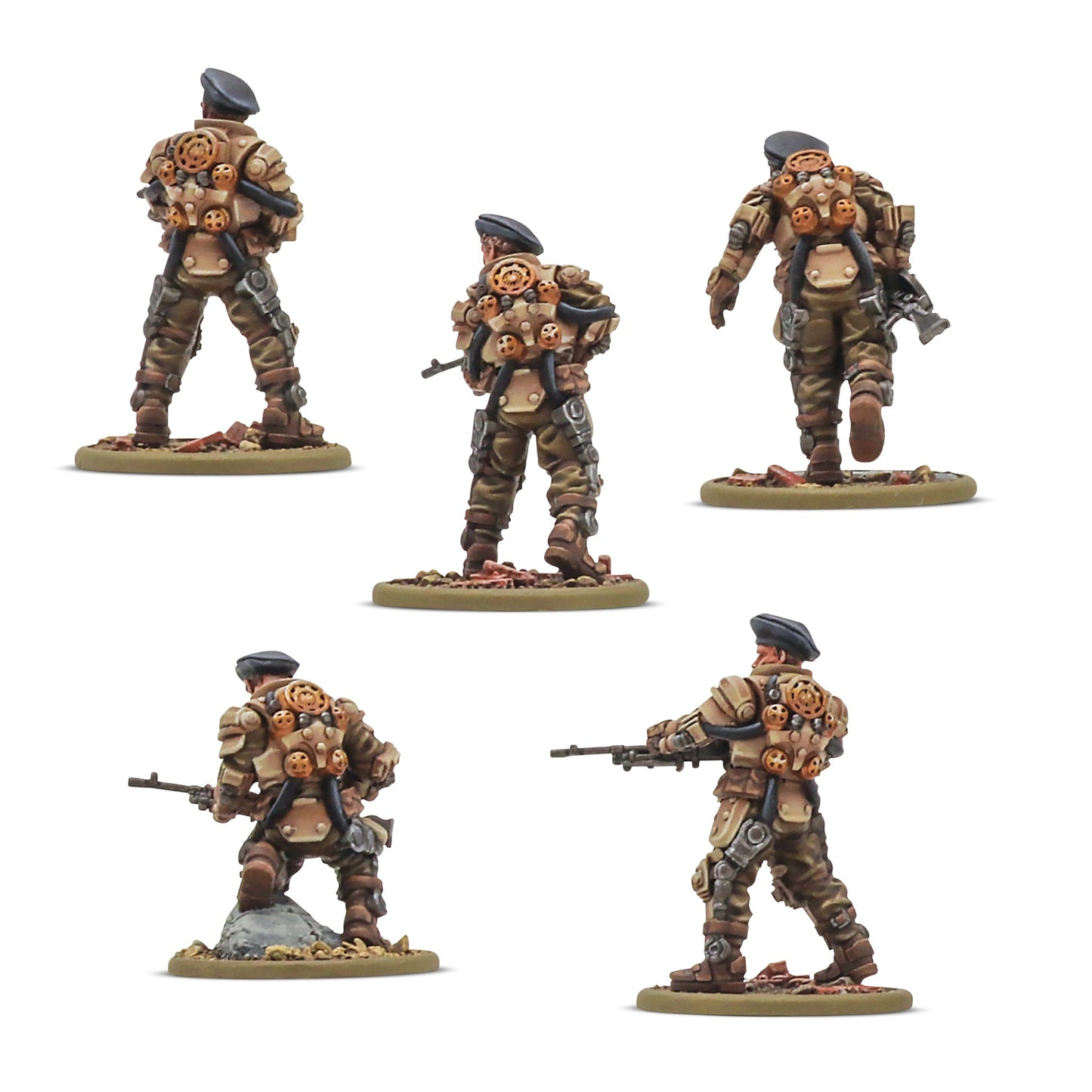 British Commonwealth Starter Army models