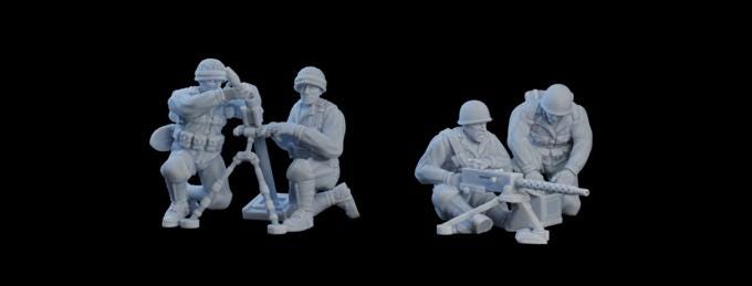 US Army WWII American Infantry