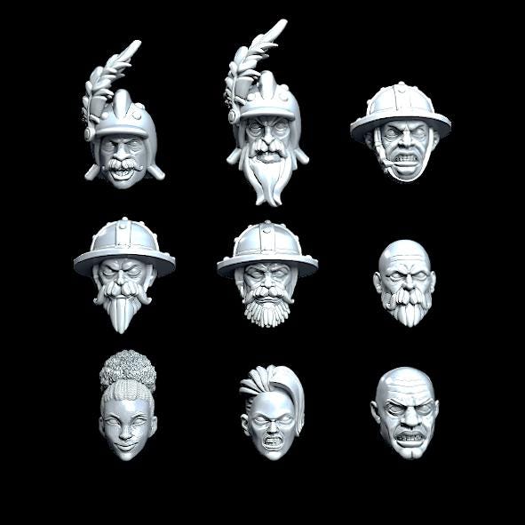 Multipart Human Imperial State Troops
