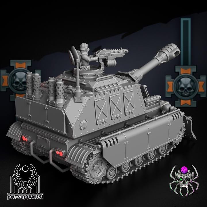 Ash Korps Assault Gun Tank