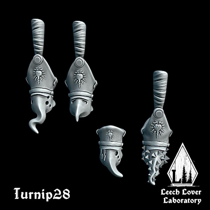 Turnip28 Shako Hats for Conversion & Kitbash - Set of 12