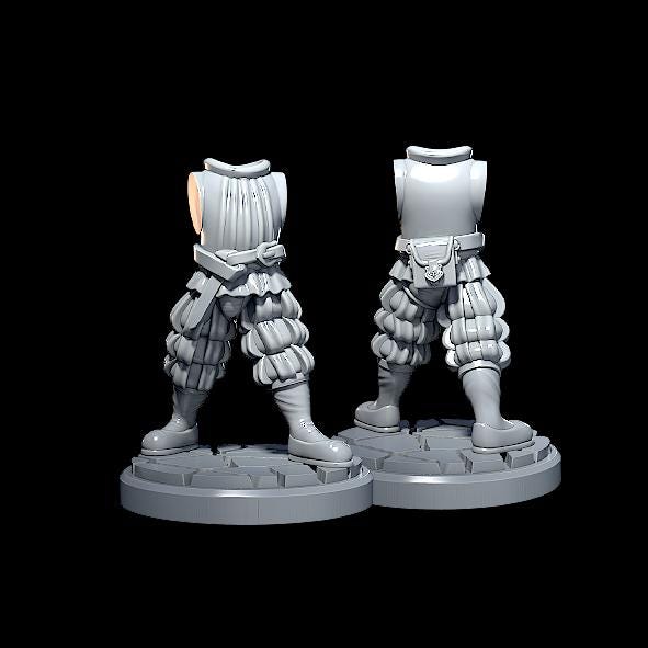 Multipart Human Imperial State Troops