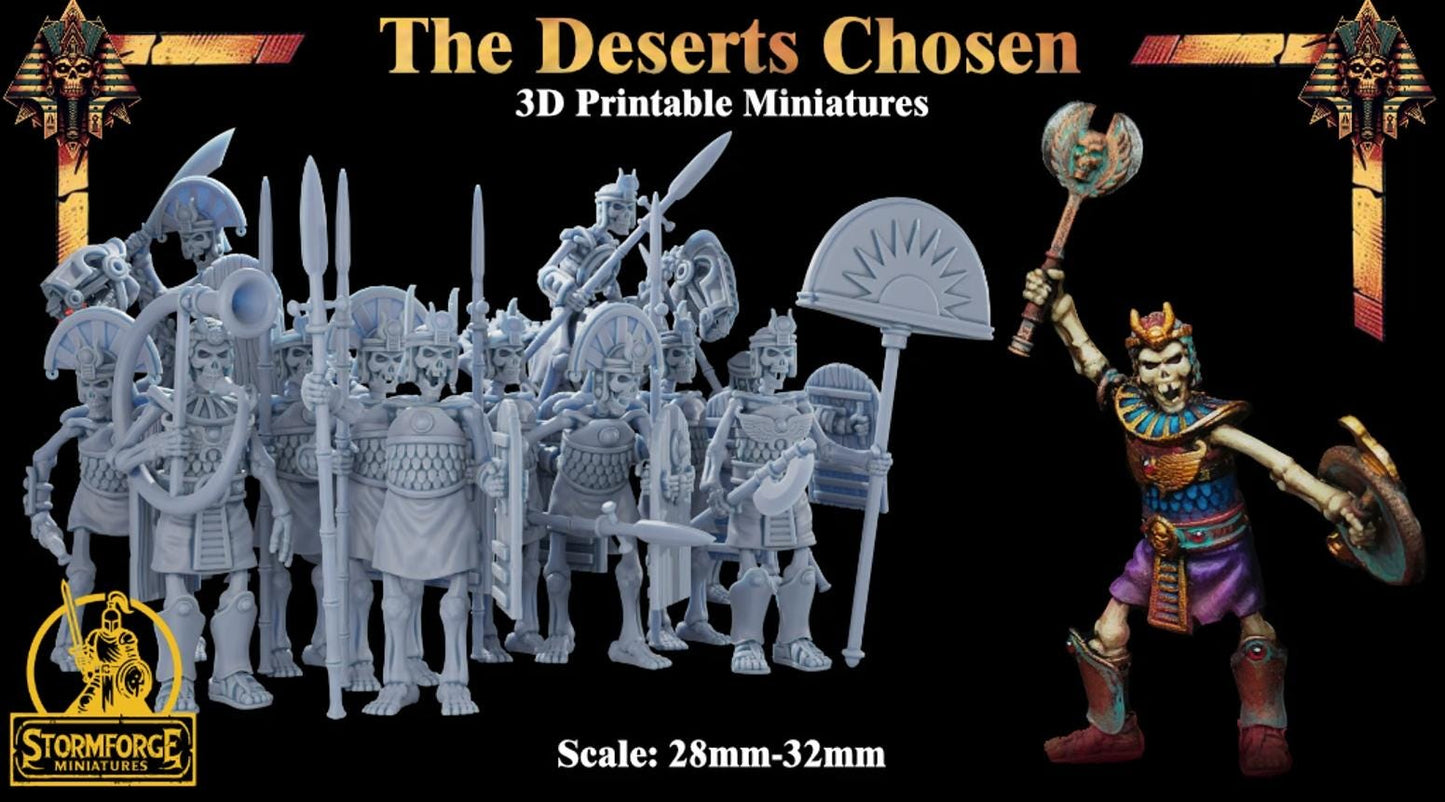 Egyptian Skeleton Warriors