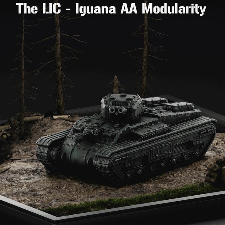 Flak Anti-Air Tank "Iguana"