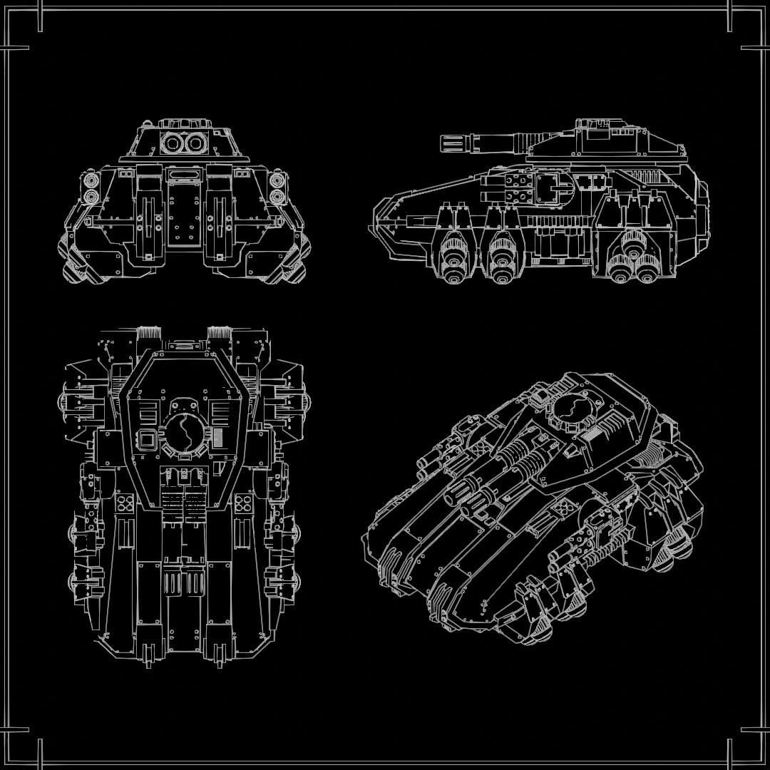 Gladiatorial Anti-Grav Battle Tank "Crododil"