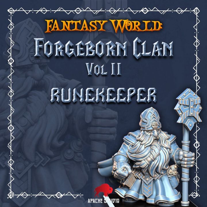 Forgeborn Clan - Runesmith Dwarf Hero