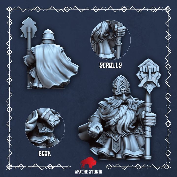 Forgeborn Clan - Runesmith Dwarf Hero