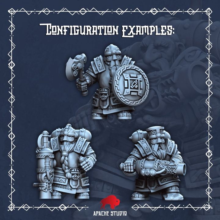 Forgeborn Clan - Iron Anvils or Iron Dragons