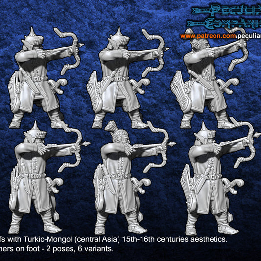 Turko-Mongol Dark Elfs - Dark Shooters