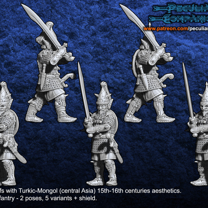 Turko-Mongol Dark Elfs - Black Guardians