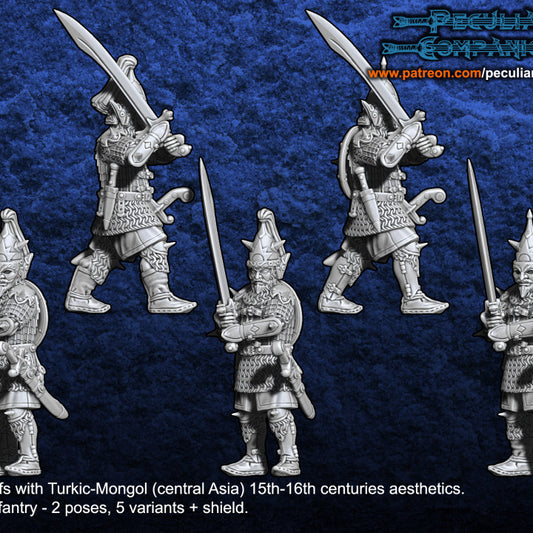 Turko-Mongol Dark Elfs - Black Guardians