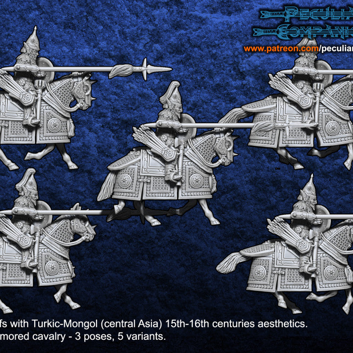 Turko-Mongol Dark Elfs - Raptor Knights