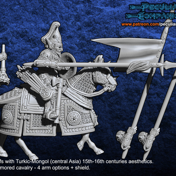 Turko-Mongol Dark Elfs - Raptor Knights