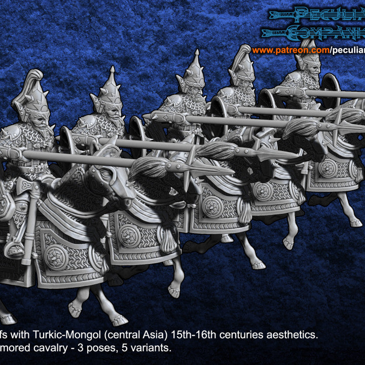 Turko-Mongol Dark Elfs - Raptor Knights