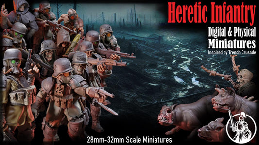 Trench Heretics - Infantry by Stormforge Minis