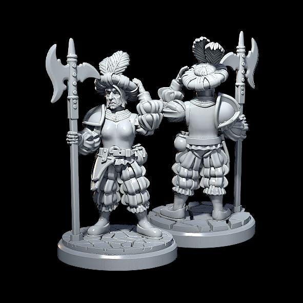 Empire Landsknecht Miniatures - Set of 8