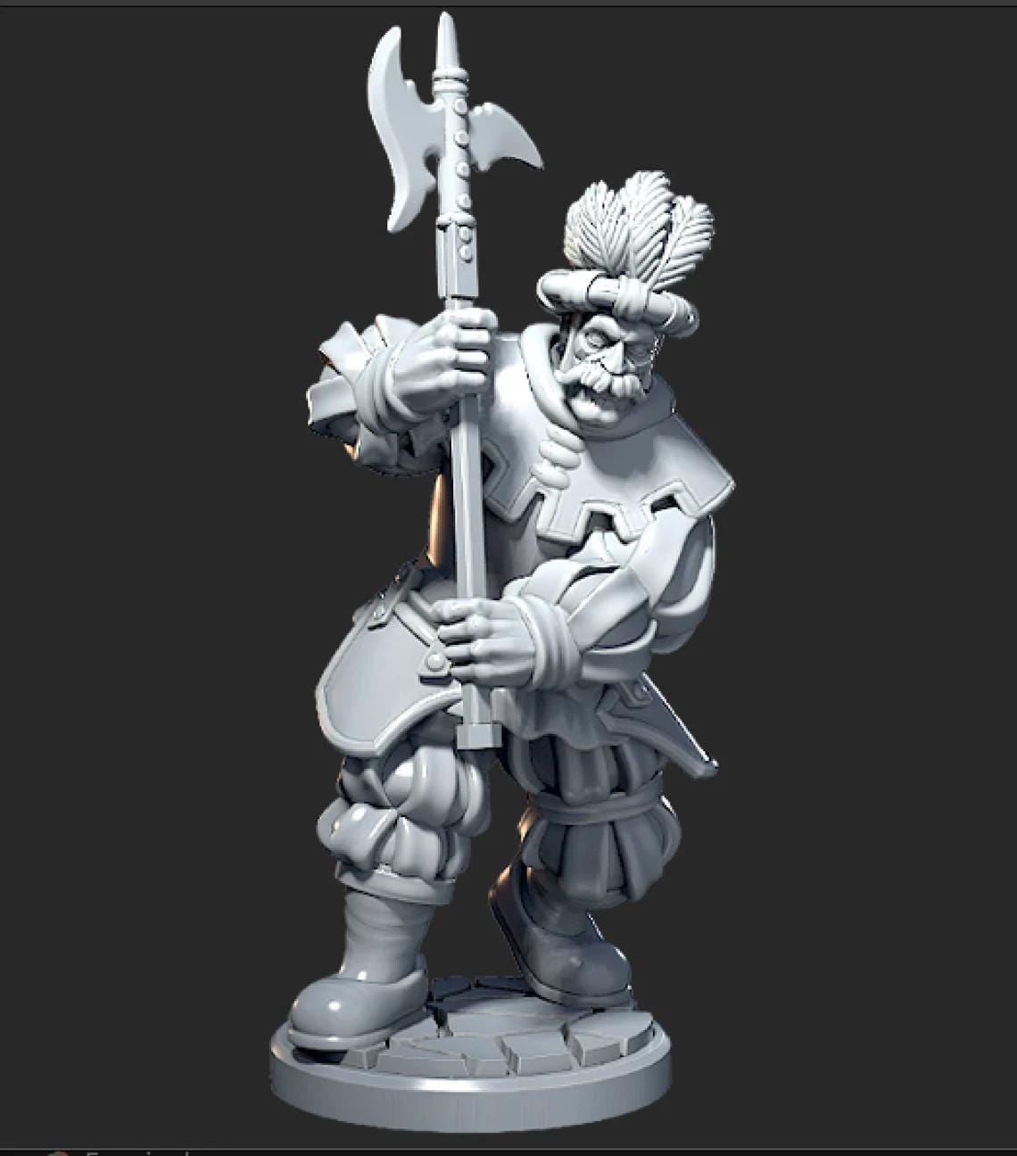 Ogre Landsknechts - Set of 3