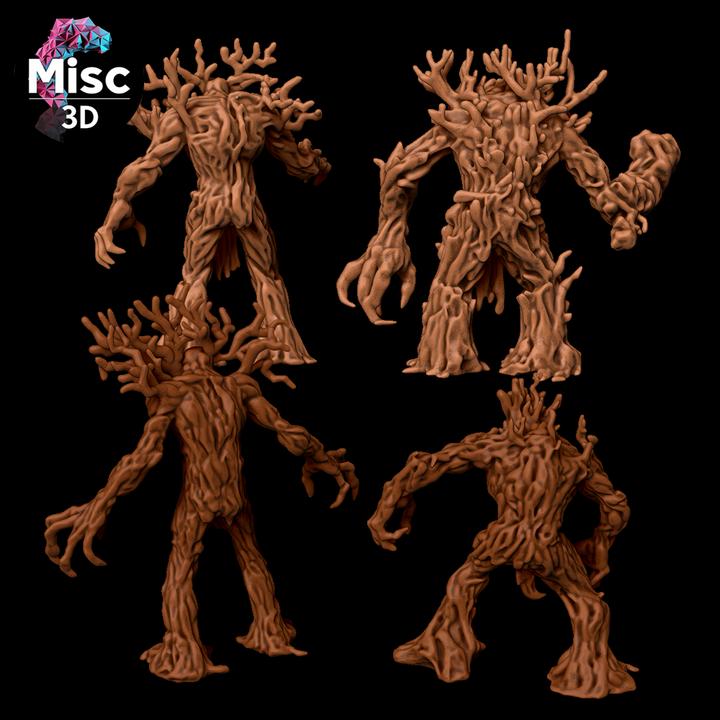 Treant Warriors / Dryad Treemen / Druidic Wildshape