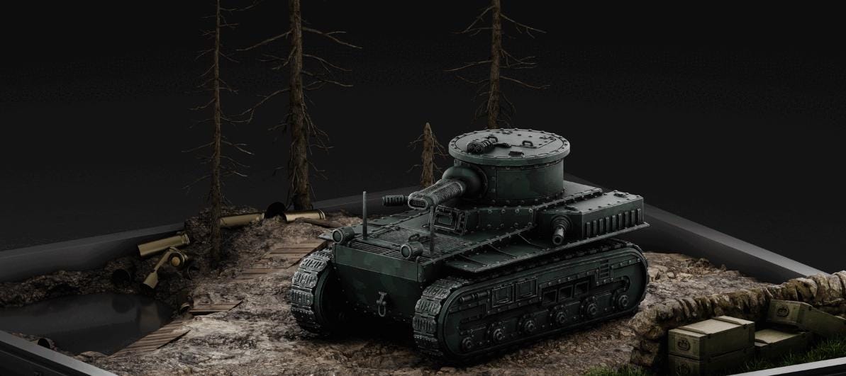 Auxilia Tank "Cunningham"